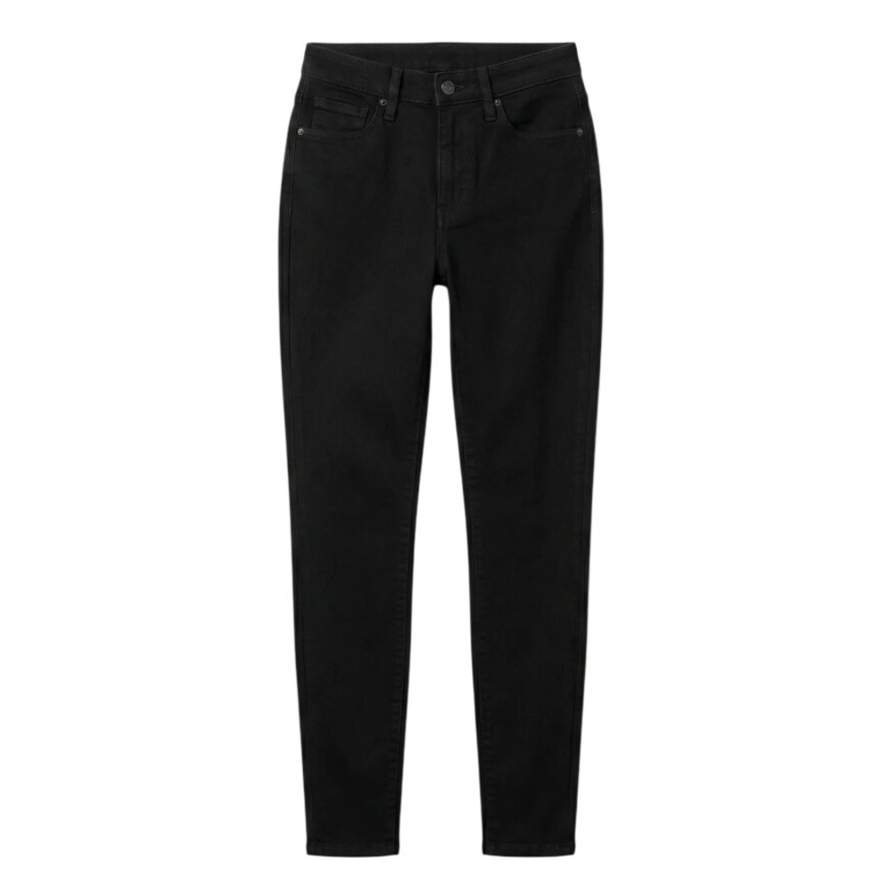 Levis Womens 721 High-Rise Skinny Jeans Soft Black 32 x 32